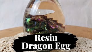 NEW Mold Alert  Resin Dragon Egg  Lets Resin [upl. by Airehc522]