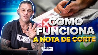 COMO CALCULAR NOTA DE CORTE  Tio Evandro Responde  AlfaCon [upl. by Oremo]