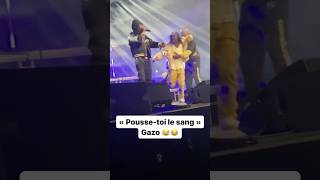 « Pousse toi le sang » Gazo 🤣 rap rapfr rapfrancais humour drole mdr gazo [upl. by Razatlab]