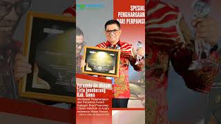 Penghargaan Dari Perpamsi Award Kategori Best Alternative Financing Cluster Medium pdam awards ai [upl. by Yrotciv51]