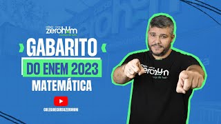 Gabarito ENEM 2023 Matemática  45 Questões Resolvidas [upl. by Darda]