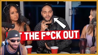 Disrespectful Rapper KICKED OUT Of Fresh And Fit Podcast REACTION [upl. by Harwilll]