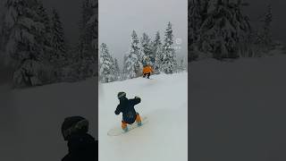 Borovets pow snowboarding xmas23 [upl. by Nahtad]