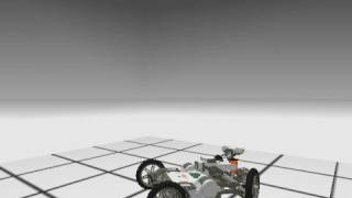 Simulink 3D simulation LEGO MINDSTORMS NXT GT [upl. by Kendy]