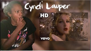 first time hearing Cyndi Lauper True ColorsREACTION roadto10k reaction [upl. by Akcirred]