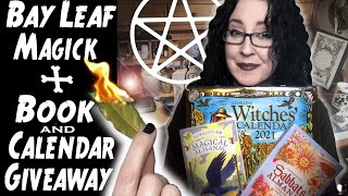 BAY LEAF SPELLS and Witch Book Haul Giveaway [upl. by Taka]