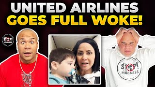 United Airlines stops mom and baby from flying because of misgendering transgender ​⁠united [upl. by Fesoy787]