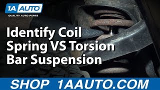 Identifying Coil Spring VS Torsion Bar Suspension [upl. by Gurolinick]