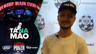 Tá na Mão Mário Júnior explica fold certeiro no Main Event da WSOP [upl. by Elenahc]