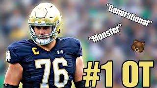 Is Joe Alt the BEST lineman in the 2024 NFL Draft  Notre Dame OT Scouting Report amp Film Breakdown [upl. by Hirai]