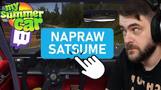 Kombinuję AŻ ZA BARDZO aby naprawić Satsumę  My Summer Car Live [upl. by Leo701]