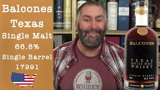 Balcones Texas Single Malt Whisky Single Barrel 17991 with 668 ABV  Bottled for Bresser amp Timmer [upl. by Friedland658]