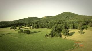 Paysages dAuvergne en vue aérienne par drone [upl. by Nirtak]