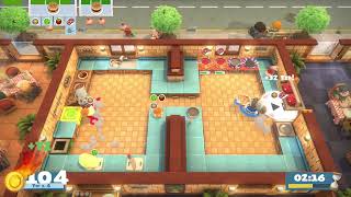 Overcooked All You Can Eat  Story 1 14 2 players Score 2780 [upl. by Araeic]