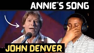 John Denver  Annies Song from The Wildlife Concert  REACTION [upl. by Adamsen]