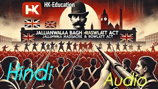 rowlatt act jalianwala bag hatyakand  Bharat mein rashtrawad class 10th social science Ncert [upl. by Bullion]