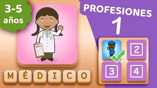 Las PROFESIONES para niños  Vocabulario  Los oficios y trabajos  Incluye JUEGO [upl. by Alyal]