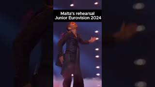 🇲🇹 Maltas rehearsal on Junior Eurovision 2024 Ramires Sciberras  Stilla Ċkejkna [upl. by Mellisa]