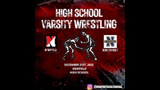 Newfield vs Northport Varsity Wrestling [upl. by Heshum]