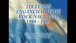 Rock Nacional de los 80 1980 a 1989 Enganchados movidos [upl. by Gal818]