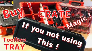 Easy Custom  Organizer amp CRATE 2 Milwaukee PACKOUT Mods  Setup  Ideas [upl. by Miksen]