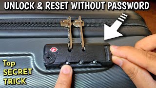 How To Unlock amp Reset Forgotten Combination Lock Password [upl. by Ileek]