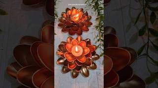 Tealight Candle Holder DIY I Diwali decoration ideas💡shorts trending diwalispecial [upl. by Eiramyelhsa]