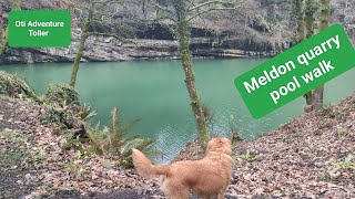 Meldon reservoir loop Dartmoor  wow what a stunning colour the pool was [upl. by Vincenty]