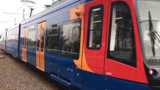 CityLink Stagecoach Sheffield TramTrain 399203 From Halfway [upl. by Arhoz]