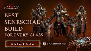 Best Pet build Guide in Diablo 4 for EVERY CLASS Top Seneschal Companion TunningGoverning Stones [upl. by Larrabee]