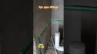 ppr pipe fittings plumbing fitting technical work trending shorts 🛠👍🙏❤ [upl. by Godard]