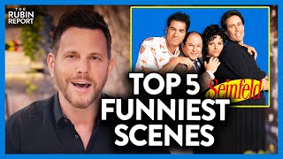 The Top 5 Funniest Seinfeld Moments [upl. by Olenolin428]