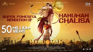 Powerful HANUMAN CHALISA from HanuMan  Prasanth Varma  Primeshow Entertainment [upl. by Atinuhs297]