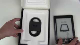 Amazon New Kindle Paperwhite 2013 unboxing and hands on [upl. by Nathan469]