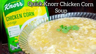 Quick Knorr Chicken Corn Soup Recipe  Short [upl. by Tedric]