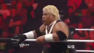 RIKISHI RETURN WWE RAW 7162012 [upl. by Inattyrb]