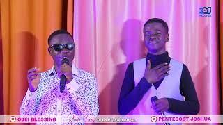 What a great combination Pentecost Joshua and Osei Blessing in deep worship [upl. by Nalniuq]