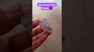 💜Amythyst Gem Stone 💎 From India 🇮🇳shorts amythest stone amazing india [upl. by Ujawernalo]