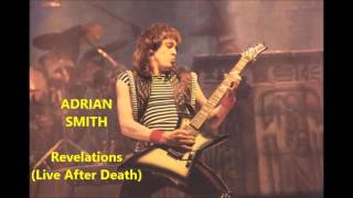 Adrian Smith Guitar Only  RevelationsLive After Death [upl. by Justen]