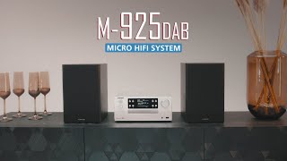 Kenwood Micro HiFiSystem M925DAB mit DABCDUSBBluetooth [upl. by Yumuk]