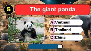 Guess The Endemic Animals quiz guess trivia animals [upl. by Zelazny]