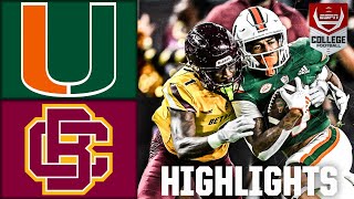 BethuneCookman Wildcats vs Miami Hurricanes  Full Game Highlights [upl. by Aehsan]