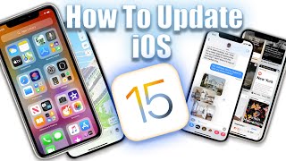 How To Update To iOS 15 On iPhone Tutorial  How To Install iOS 15 [upl. by Artinak898]