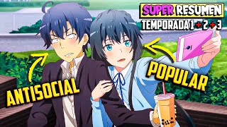 ❌El ANTISOCIAL que CONQUISTÓ a LAS CHICAS MAS LINDAS de LA ESCUELA🤍OREGAIRU T12 y 3 SUPER RESUMEN [upl. by Eitirahc302]