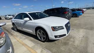 2013 Audi A8 inspection walkaround [upl. by Yeniffit787]