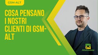 Cosa pensano i nostri clienti del servizio sim per antifurto GSMALT [upl. by Anerat772]