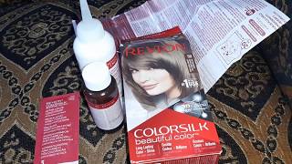 how to dye your hair at home by yourselfRevlon Color Silk Beautiful ColorLight ash Brown Color [upl. by Mcclary]