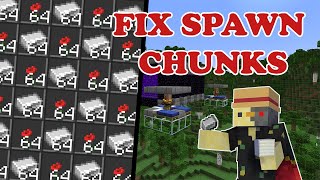 How to fix spawn chunks not working in Minecraft [upl. by Aliahkim]