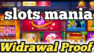 slots mania se paise kaise kamaye 💥 slots mania real or fake 💥 [upl. by Siravat]