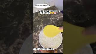 HOW TO SERVE WHITE RICE LIKE A PROF😋😋💯food explore justdeylaffcomedy [upl. by Appolonia]